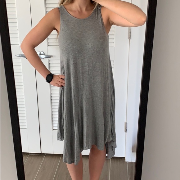 BCBGeneration Dresses & Skirts - BCBG Generation Grey Swing Basic Dress
